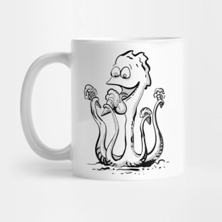 Alien with ice cream Mug